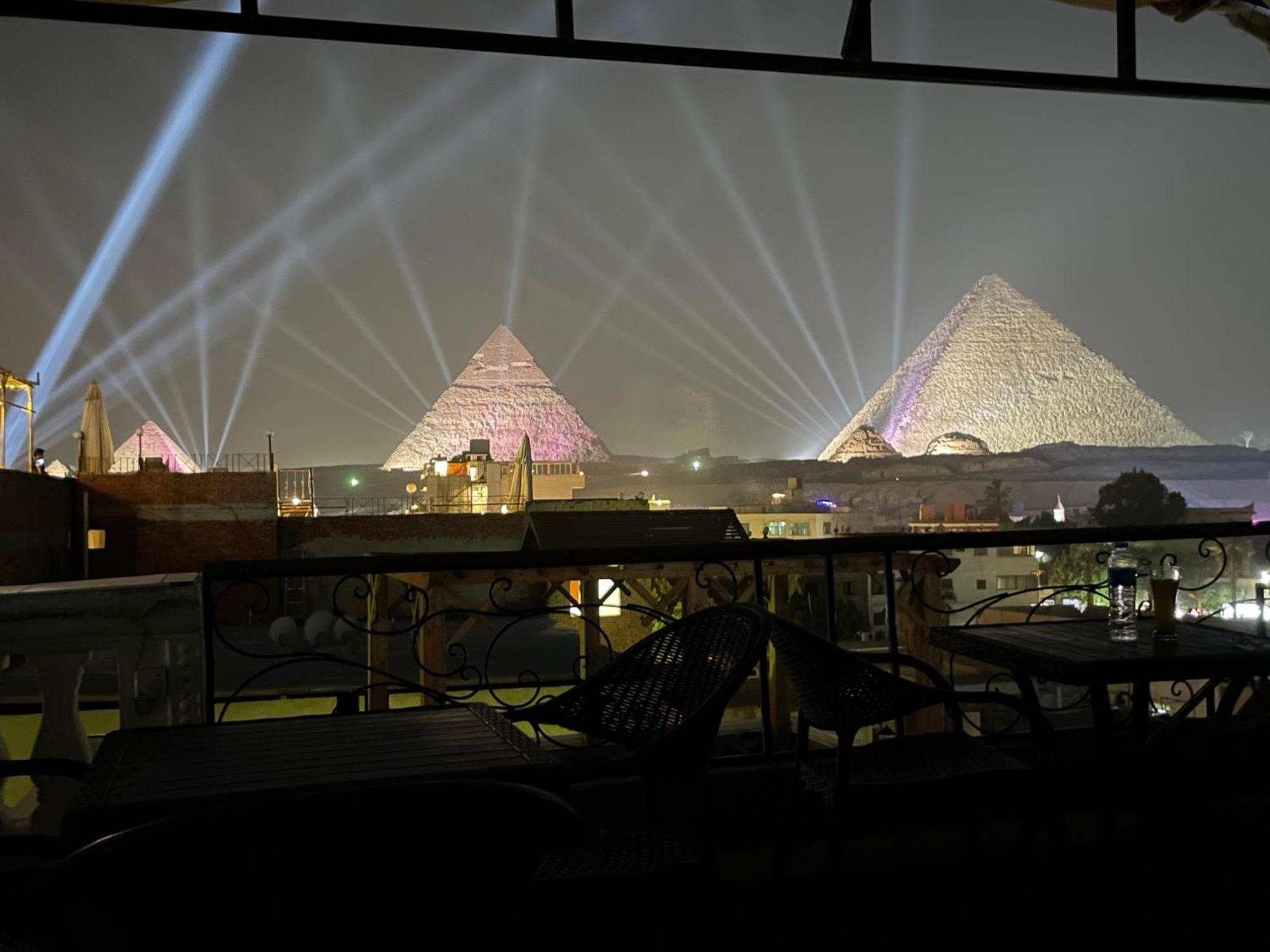 The Pyramids Gate Inn Kafret el-Gabal Exterior foto